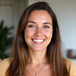 Porträt von Clara, Event-Managerin im Würfelgarten